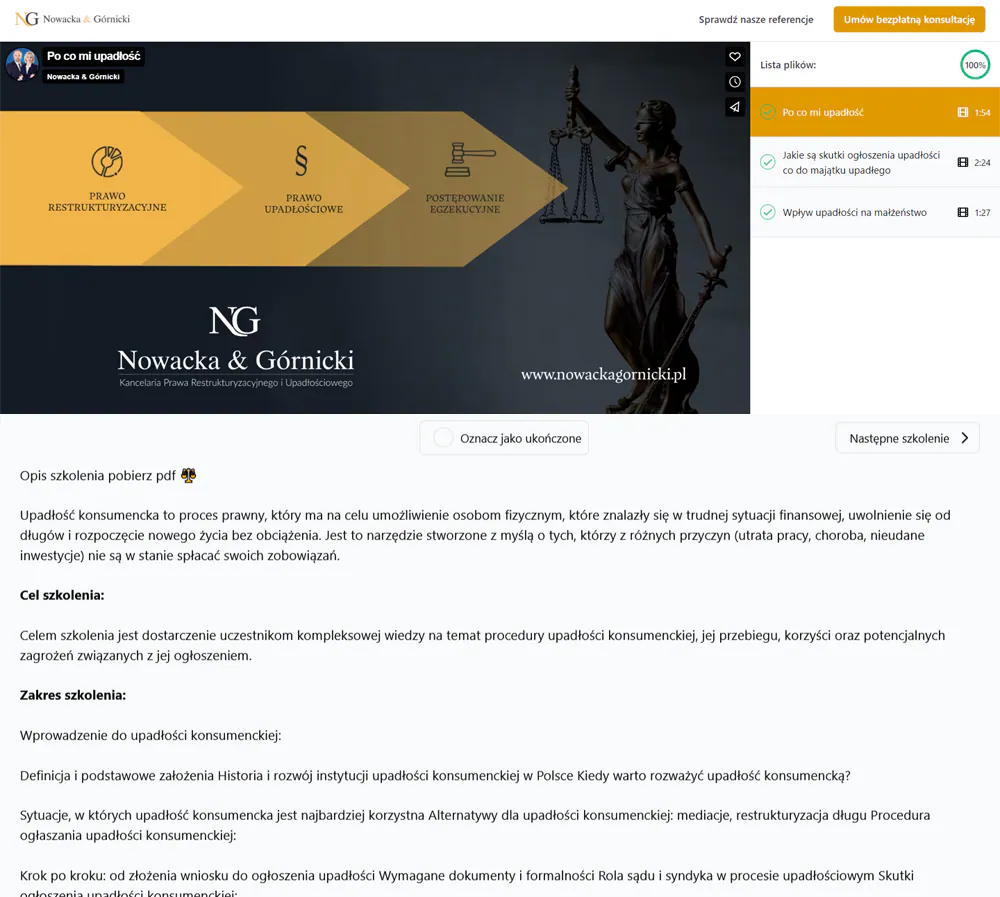 LMS Kancelaria Prawa Restrukturyzacyjnego