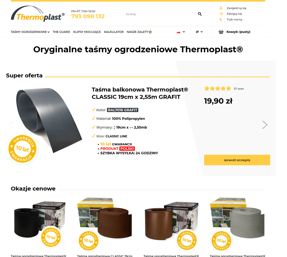 Sklep thermoplast