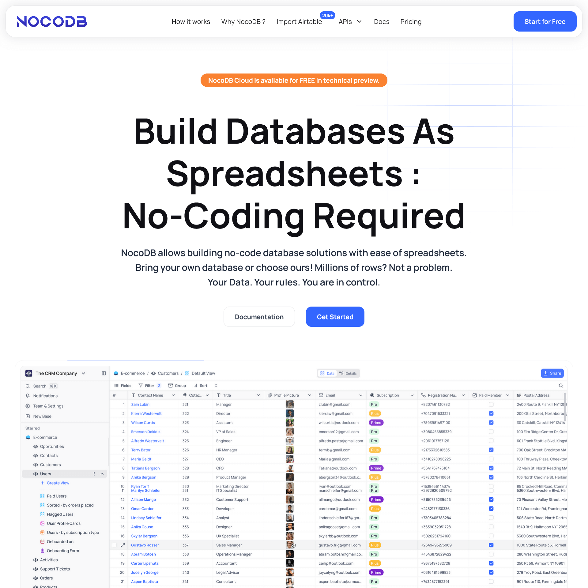 NocoDB