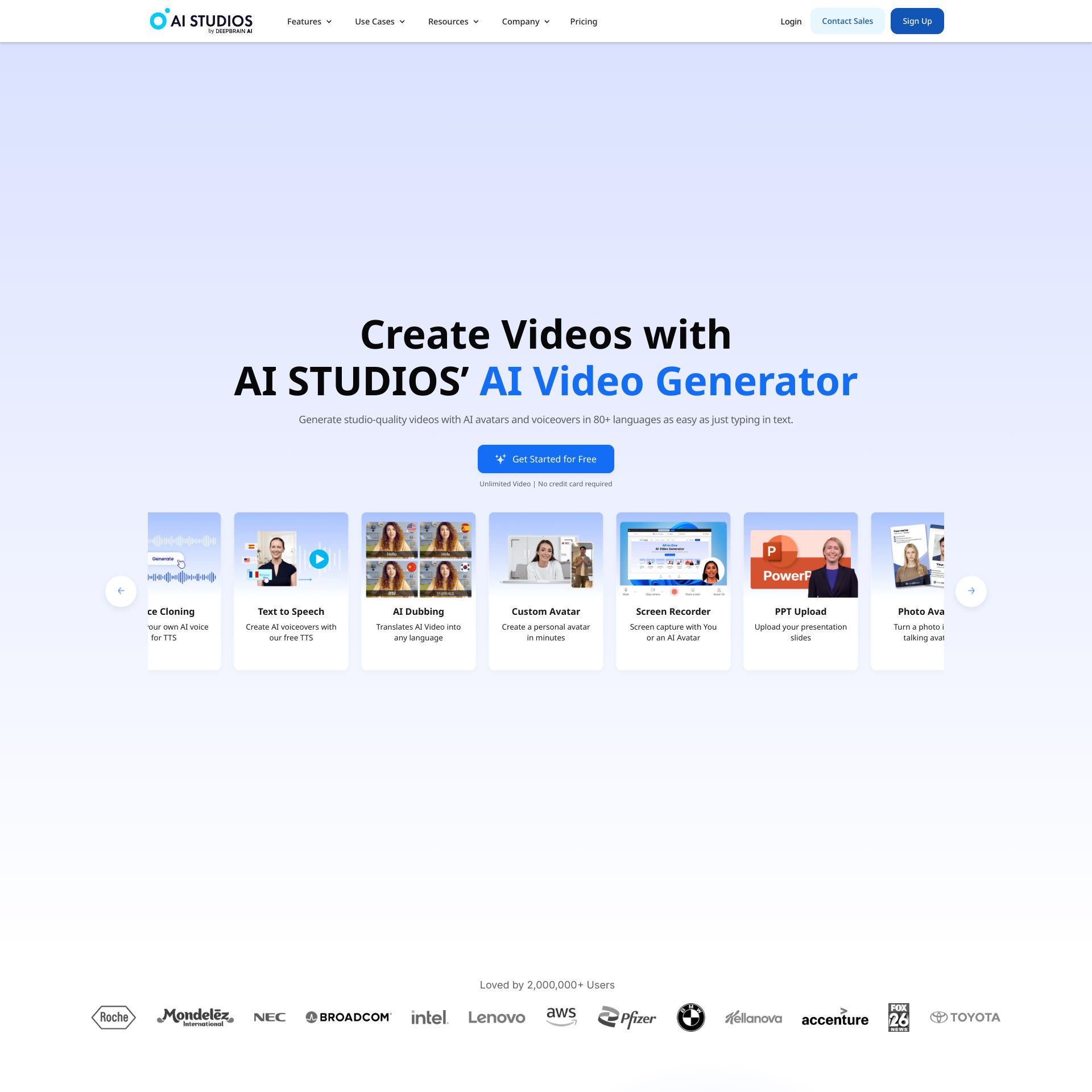 DeepBrain AI Studios