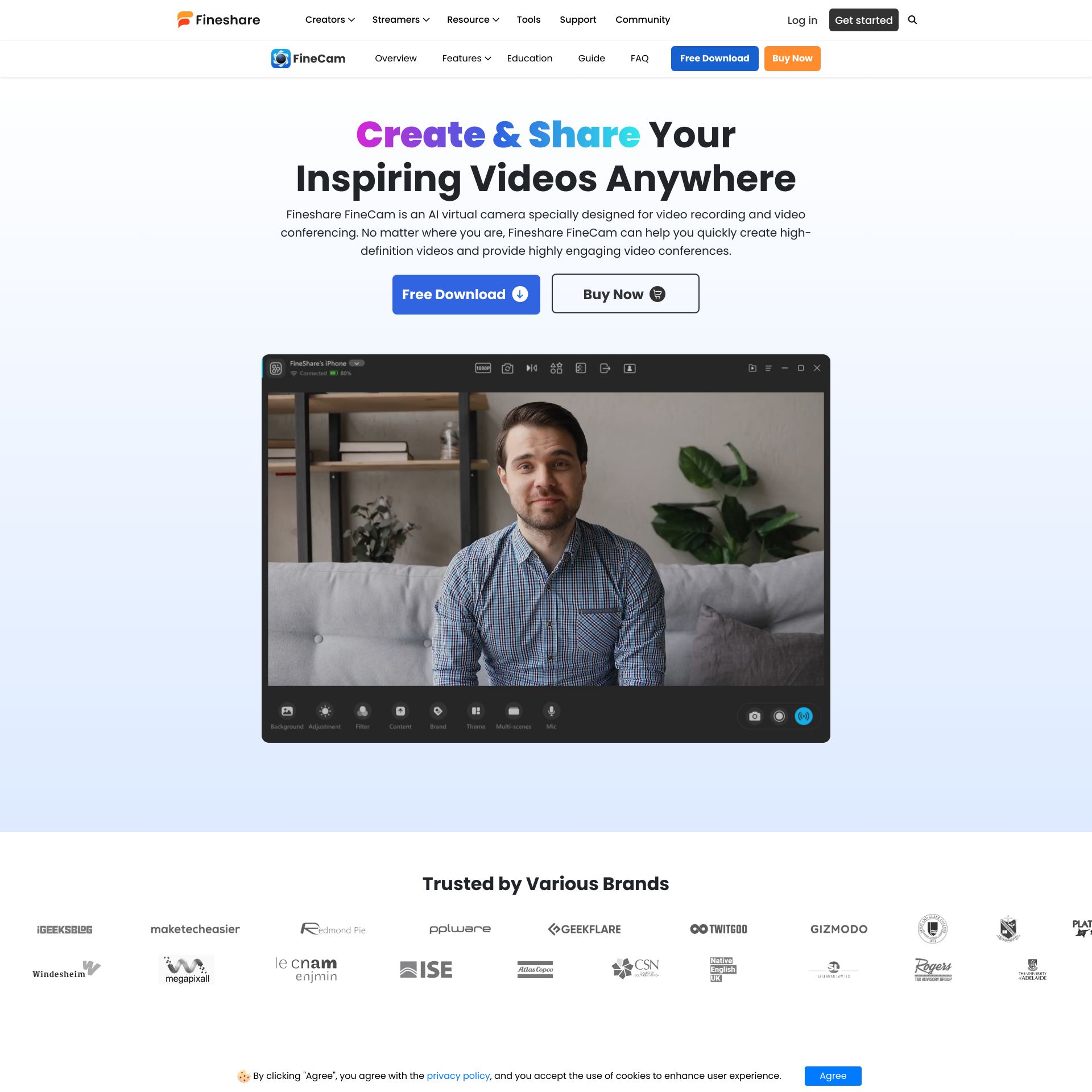 Fineshare FineCam