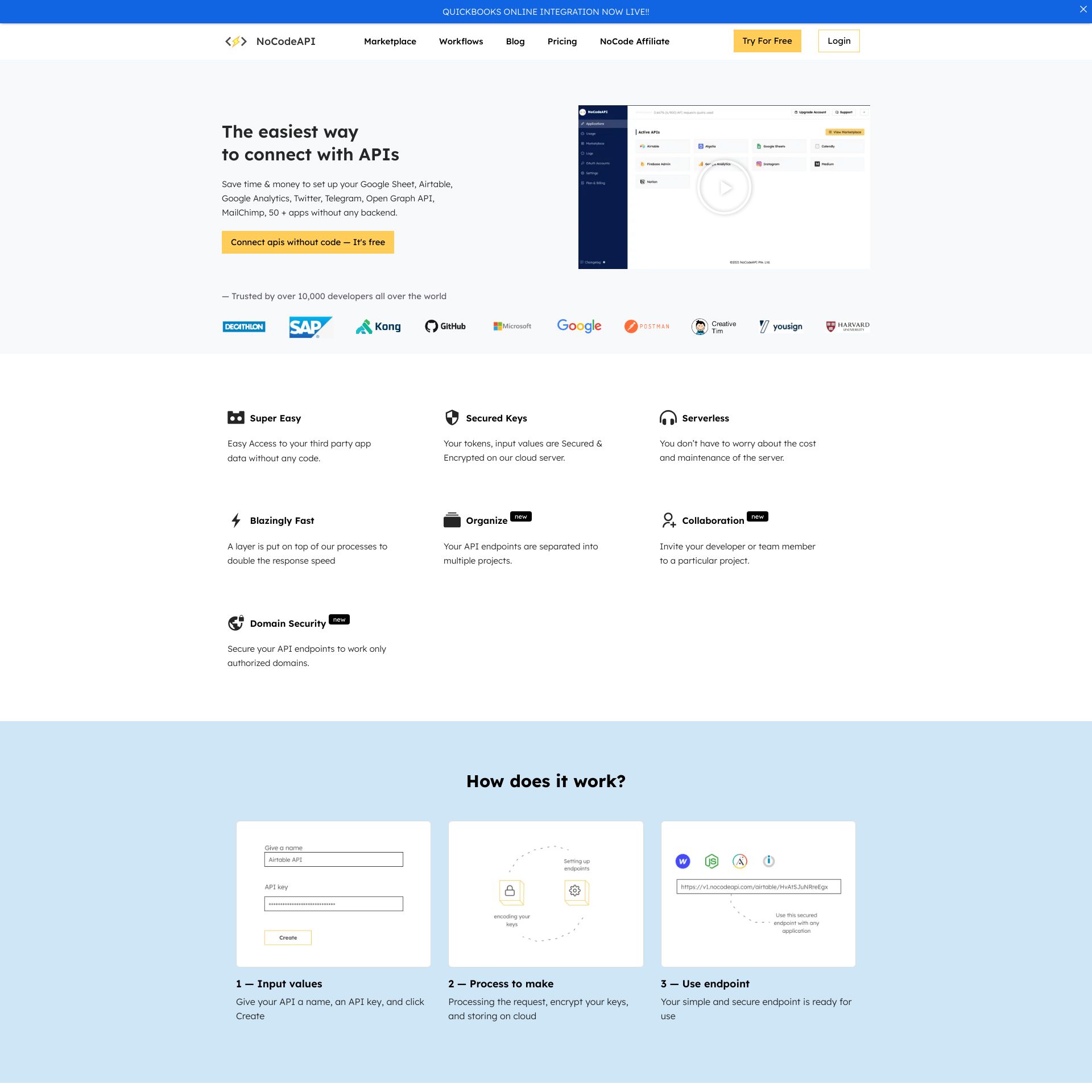 NoCodeAPI