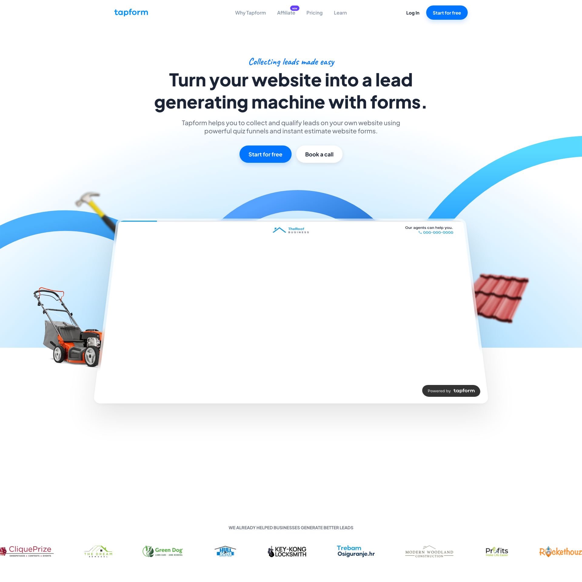 Tapform