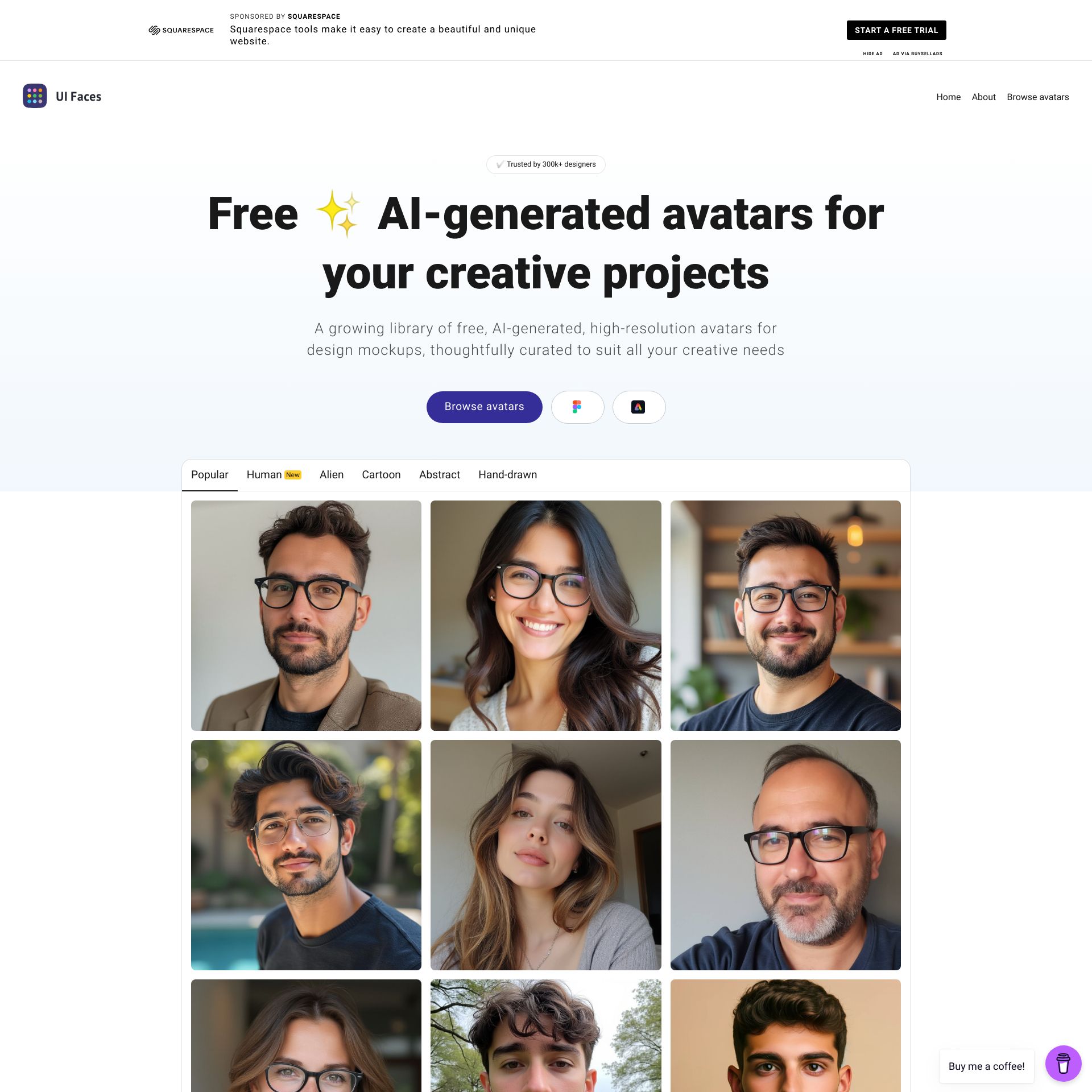 UI Faces