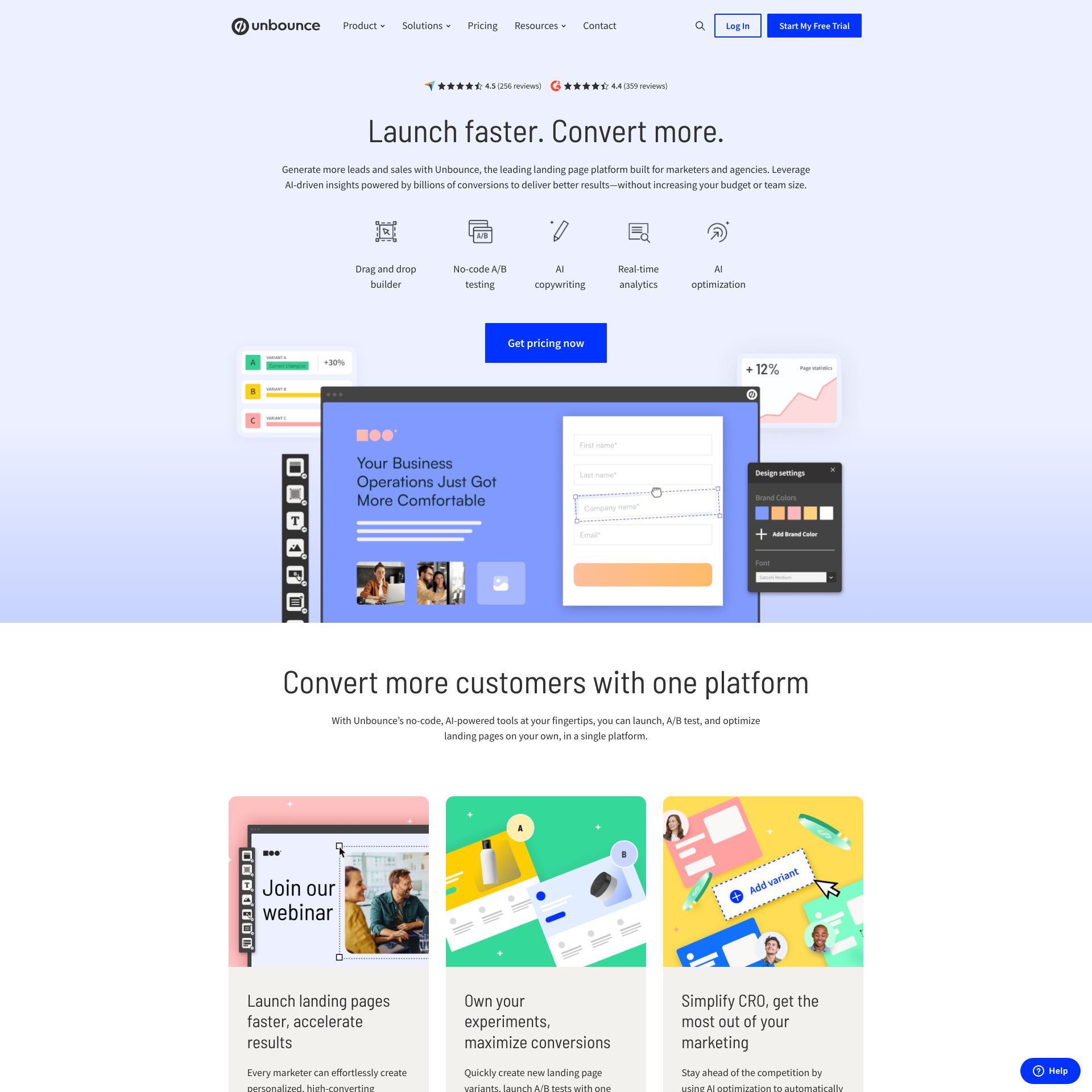 Unbounce Smart Copy