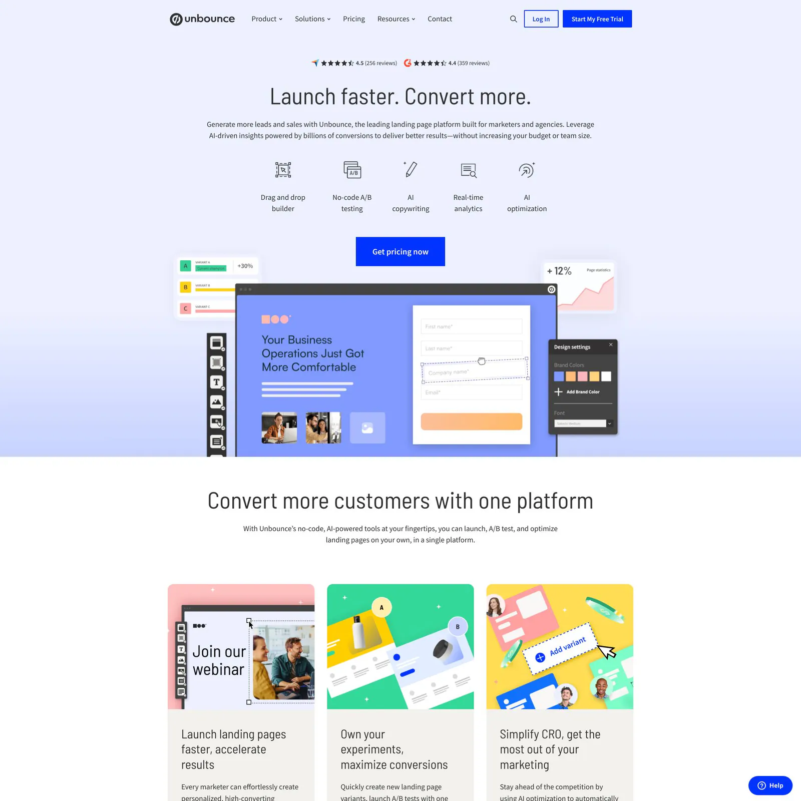 Unbounce Smart Copy