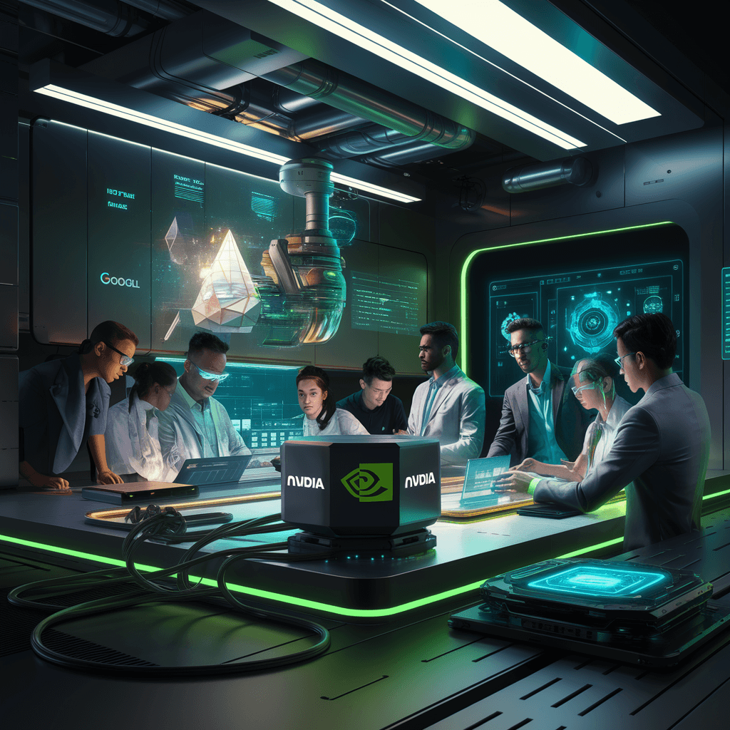 Współpraca Google i NVIDIA w zakresie AI