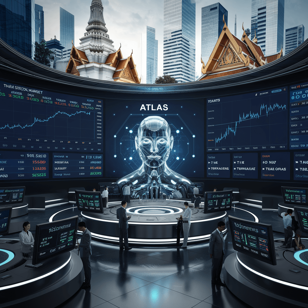 System sztucznej inteligencji ATLAS w obrocie giełdowym na tajlandzkim rynku kapitałowym