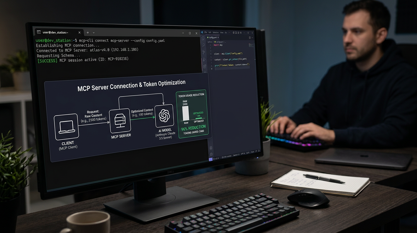 mcp2cli: jak zaoszczędzić 96-99% tokenów przy pracy z MCP servers