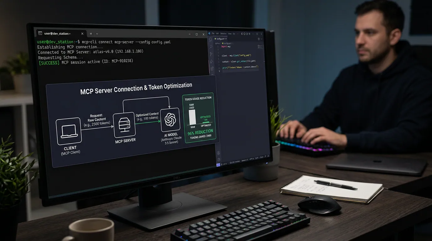 mcp2cli: jak zaoszczędzić 96-99% tokenów przy pracy z MCP servers