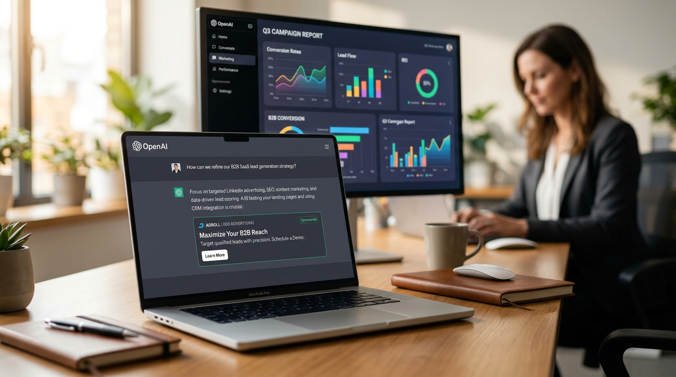Reklamy w ChatGPT — jak dziala OpenAI Ads i czy warto wchodzic teraz?