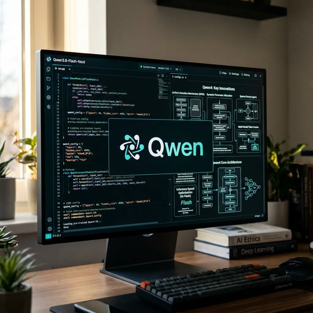 Qwen3.8-Flash-Next z otwartym kodem – pierwszy rzut oka na architekturę nadchodzącego Qwen4